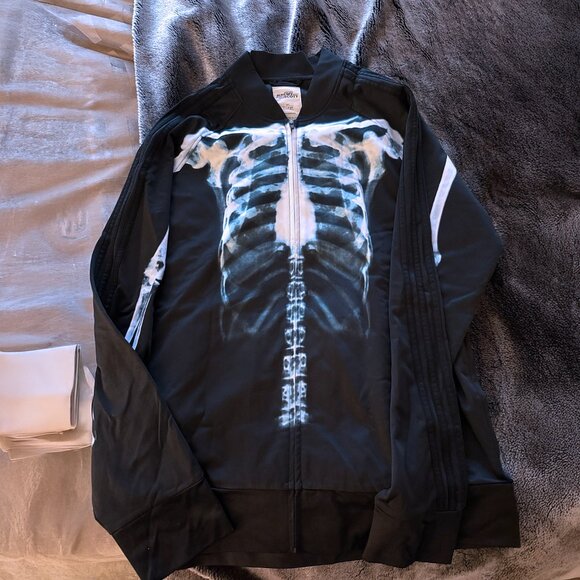 Rare 2010 Jeremy Scott Adidas Originals X-Ray Track Suit NWT Skeleton - X Large - Picture 5 of 11